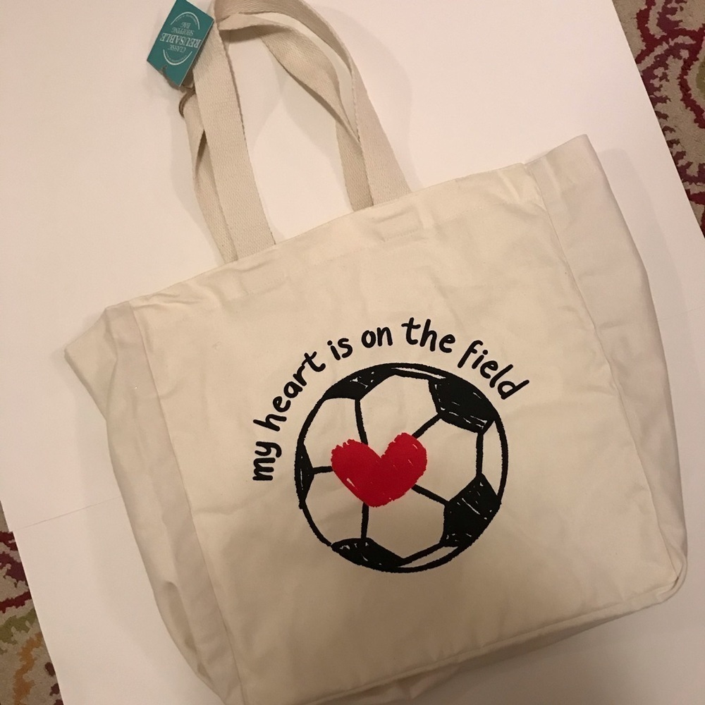 ⚽️ Soccer Reusable Tote Bag